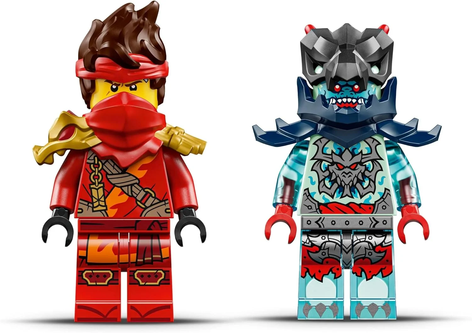 مجموعه مسابقه سرعت موتور سیکلت کای LEGO NINJAGO - 2 موتور سیکلت اسباب بازی نینجا با چرخ های چرخشی به همراه 2 مینی فیگور با لوازم جانبی سلاح - هدیه ای برای پسران 6+ ساله و طرفداران Dragons Rising - 71838 مجموعه مسابقه سرعت موتور سیکلت کای LEGO NINJAGO - 2 موتور سیکلت اسباب بازی نینجا با چرخ های چرخشی به همراه 2 مینی فیگور با لوازم جانبی سلاح - هدیه ای برای پسران 6+ ساله و طرفداران Dragons Rising - 71838