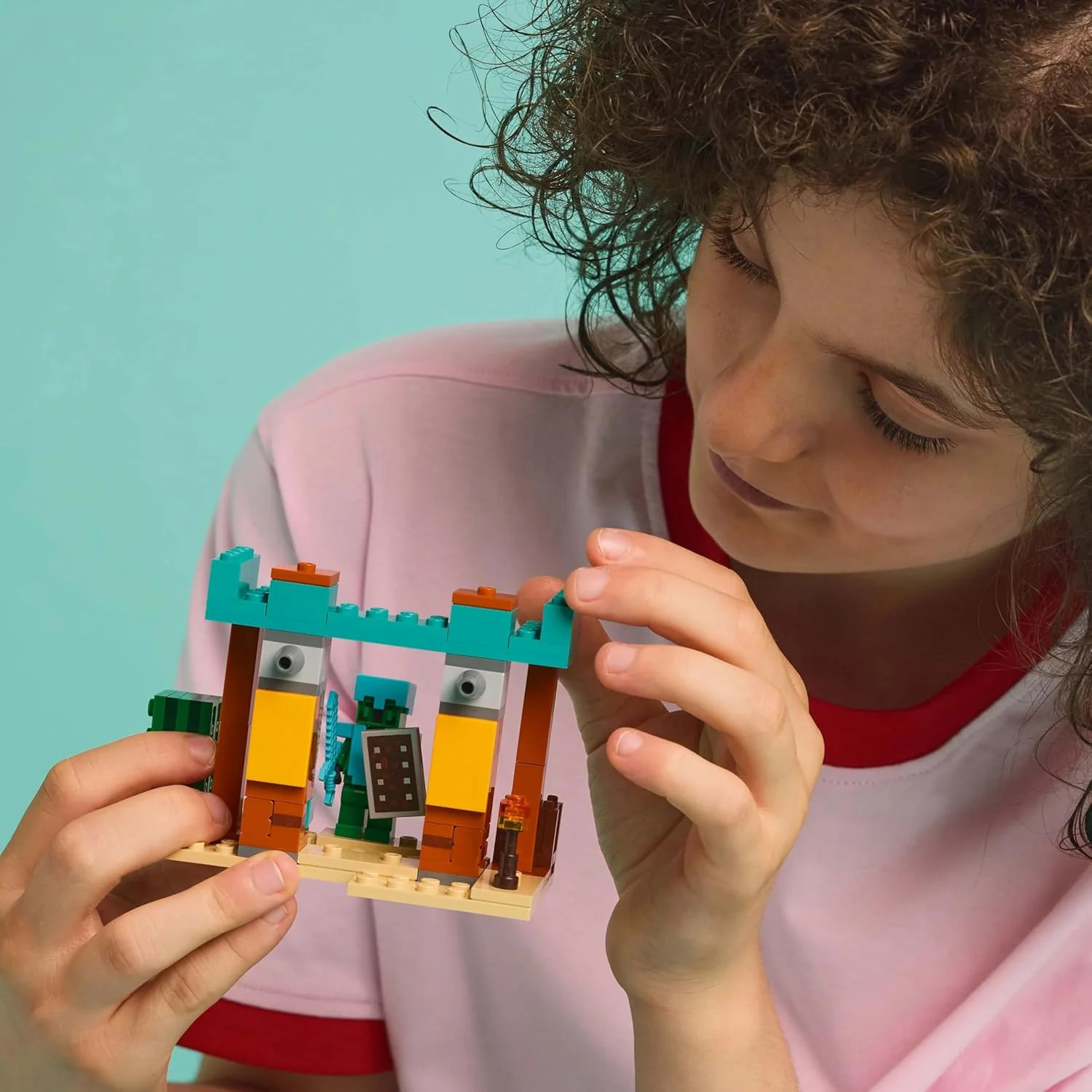 لگو Minecraft گشت صحرای ایلیجر - اسباب بازی ساختنی شامل فیگورهای Pillager، Vindicator و Cactus Knight برای بازی خیالی - هدیه تولد برای پسران و دختران 7 سال به بالا 21267 لگو Minecraft گشت صحرای ایلیجر - اسباب بازی ساختنی شامل فیگورهای Pillager، Vindicator و Cactus Knight برای بازی خیالی - هدیه تولد برای پسران و دختران 7 سال به بالا 21267