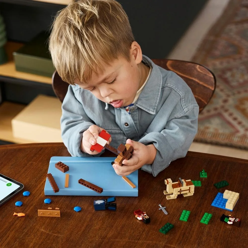 لگو Minecraft سفر کشتی دزدان دریایی، مجموعه بازی قایق اسباب بازی برای کودکان، مجموعه ساختنی با ماهی مرکب، شتر و فیگورهای دزد دریایی، هدیه گیمر برای پسران و دختران 8 سال به بالا 21259 لگو Minecraft سفر کشتی دزدان دریایی، مجموعه بازی قایق اسباب بازی برای کودکان، مجموعه ساختنی با ماهی مرکب، شتر و فیگورهای دزد دریایی، هدیه گیمر برای پسران و دختران 8 سال به بالا 21259