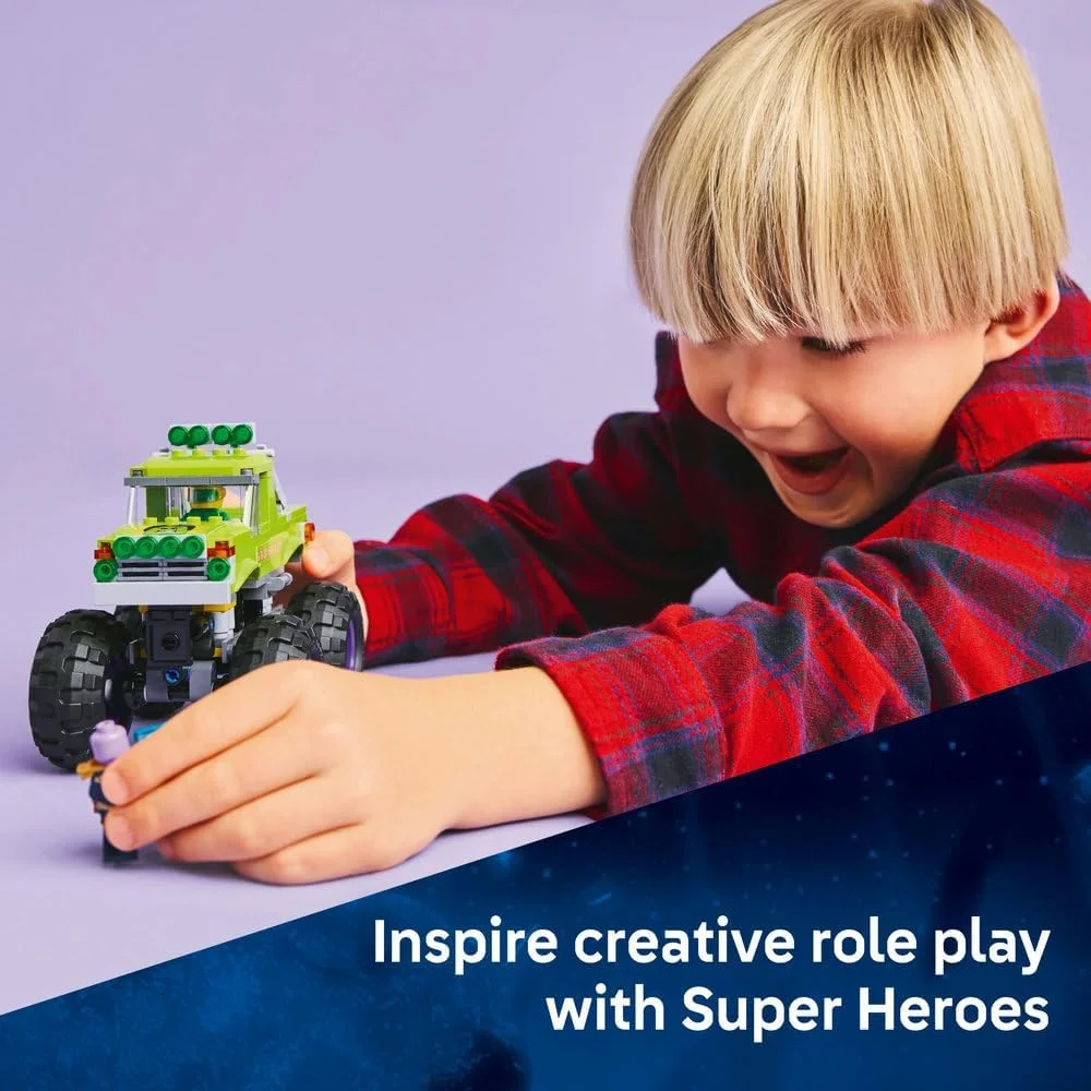 لگو مارول کامیون هالک در مقابل تانوس - اسباب بازی ساختنی ابرقهرمانی با یک کامیون هیولا به همراه 2 مینی فیگور و لوازم جانبی شامل دستکش ابدیت - مجموعه کلکسیونی برای پسران و دختران 7 سال به بالا - 76312 لگو مارول کامیون هالک در مقابل تانوس - اسباب بازی ساختنی ابرقهرمانی با یک کامیون هیولا به همراه 2 مینی فیگور و لوازم جانبی شامل دستکش ابدیت - مجموعه کلکسیونی برای پسران و دختران 7 سال به بالا - 76312