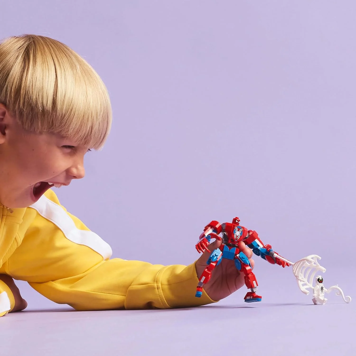 لگو مارول مرد عنکبوتی در برابر ونوم - اسباب بازی ساختنی ابرقهرمانی با 2 مینی فیگور برای بازی های تخیلی - هدیه ای برای پسران و دختران 6 سال به بالا 76308 لگو مارول مرد عنکبوتی در برابر ونوم - اسباب بازی ساختنی ابرقهرمانی با 2 مینی فیگور برای بازی های تخیلی - هدیه ای برای پسران و دختران 6 سال به بالا 76308