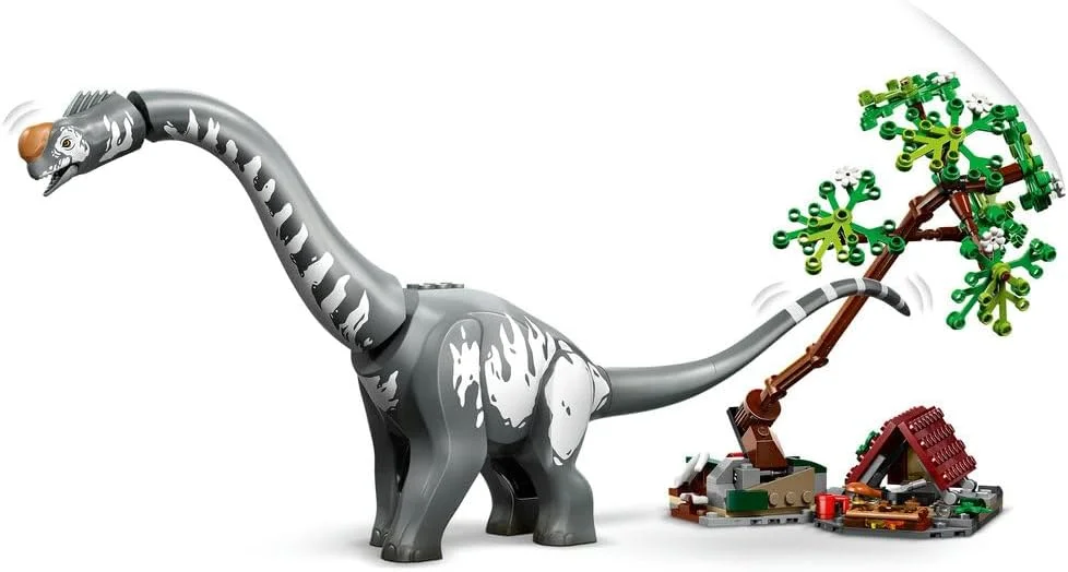 ماموریت ردیابی رپتور و تیتانوسور دنیای ژوراسیک لگو - اسباب بازی دایناسور شامل 3 مینی فیگور، ماشین آفرود و موتور سیکلت - هدیه ای برای پسران و دختران 7+ ساله - 76973 ماموریت ردیابی رپتور و تیتانوسور دنیای ژوراسیک لگو - اسباب بازی دایناسور شامل 3 مینی فیگور، ماشین آفرود و موتور سیکلت - هدیه ای برای پسران و دختران 7+ ساله - 76973