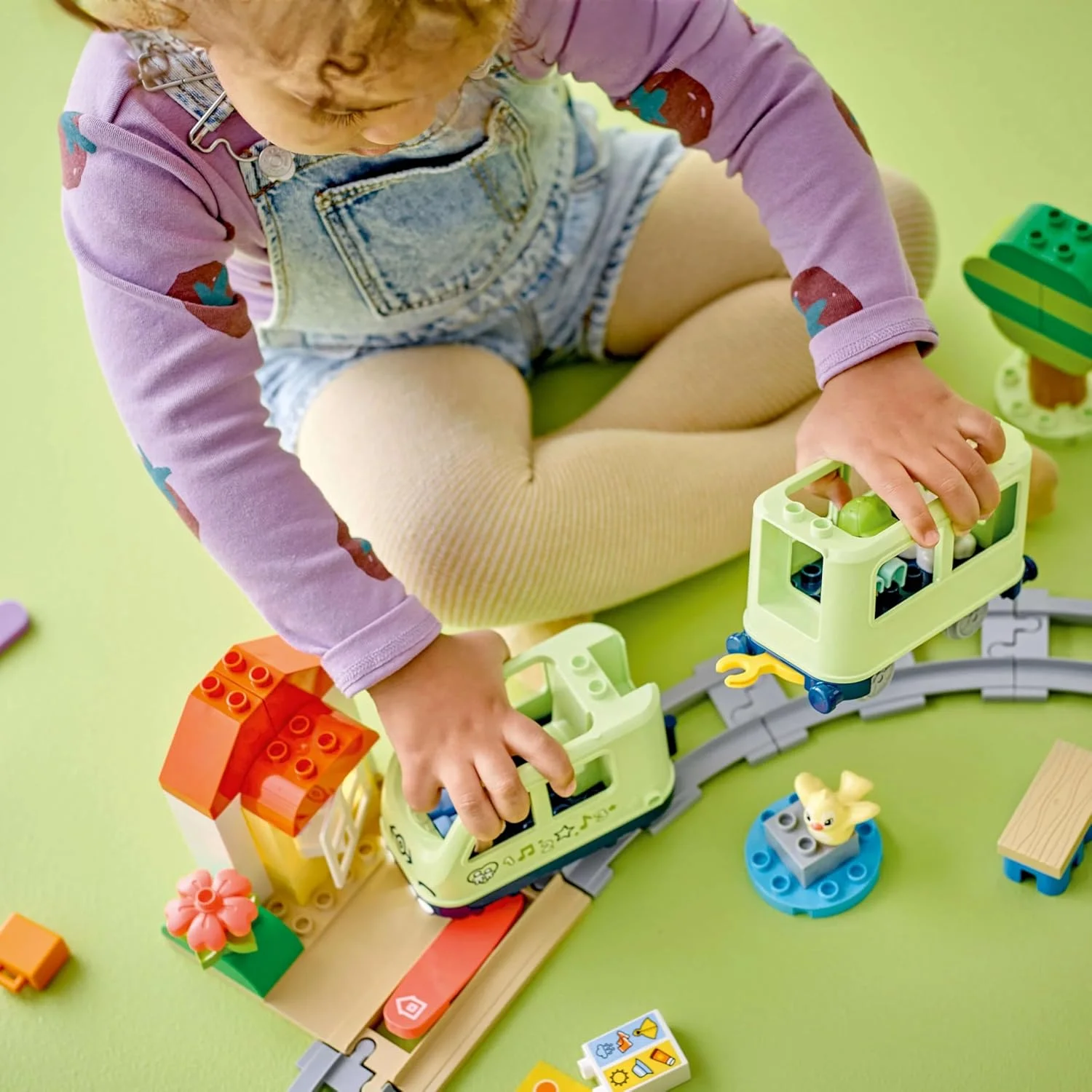 لگو دوپلو مجموعه قطار ماجراجویی تعاملی، اسباب بازی مونته سوری خلاقانه برای پسران و دختران 2 سال به بالا، مجموعه یادگیری کودکان نوپا با چراغ ها و صداها الهام بخش نقش آفرینی، ایده هدیه 10427 لگو دوپلو مجموعه قطار ماجراجویی تعاملی، اسباب بازی مونته سوری خلاقانه برای پسران و دختران 2 سال به بالا، مجموعه یادگیری کودکان نوپا با چراغ ها و صداها الهام بخش نقش آفرینی، ایده هدیه 10427