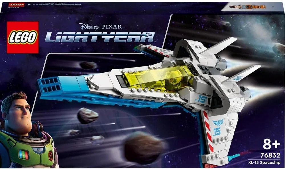 لگو | سفینه فضایی XL-15 باز لایتر دیزنی و پیکسار 76832، مجموعه اسباب بازی بلوک های ساختمانی; اسباب بازی برای پسران، دختران و کودکان (498 قطعه) لگو | سفینه فضایی XL-15 باز لایتر دیزنی و پیکسار 76832، مجموعه اسباب بازی بلوک های ساختمانی; اسباب بازی برای پسران، دختران و کودکان (498 قطعه)