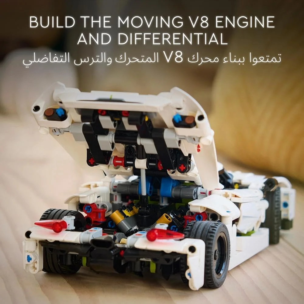 لگو تکنیک Koenigsegg Jesko Absolut White Hypercar، مجموعه مدل ماشین ساختنی، اسباب بازی برای پسران و دختران 10 سال به بالا، دکوراسیون اتاق خواب، هدیه ماشین مسابقه ای برای کودکان 42184 لگو تکنیک Koenigsegg Jesko Absolut White Hypercar، مجموعه مدل ماشین ساختنی، اسباب بازی برای پسران و دختران 10 سال به بالا، دکوراسیون اتاق خواب، هدیه ماشین مسابقه ای برای کودکان 42184