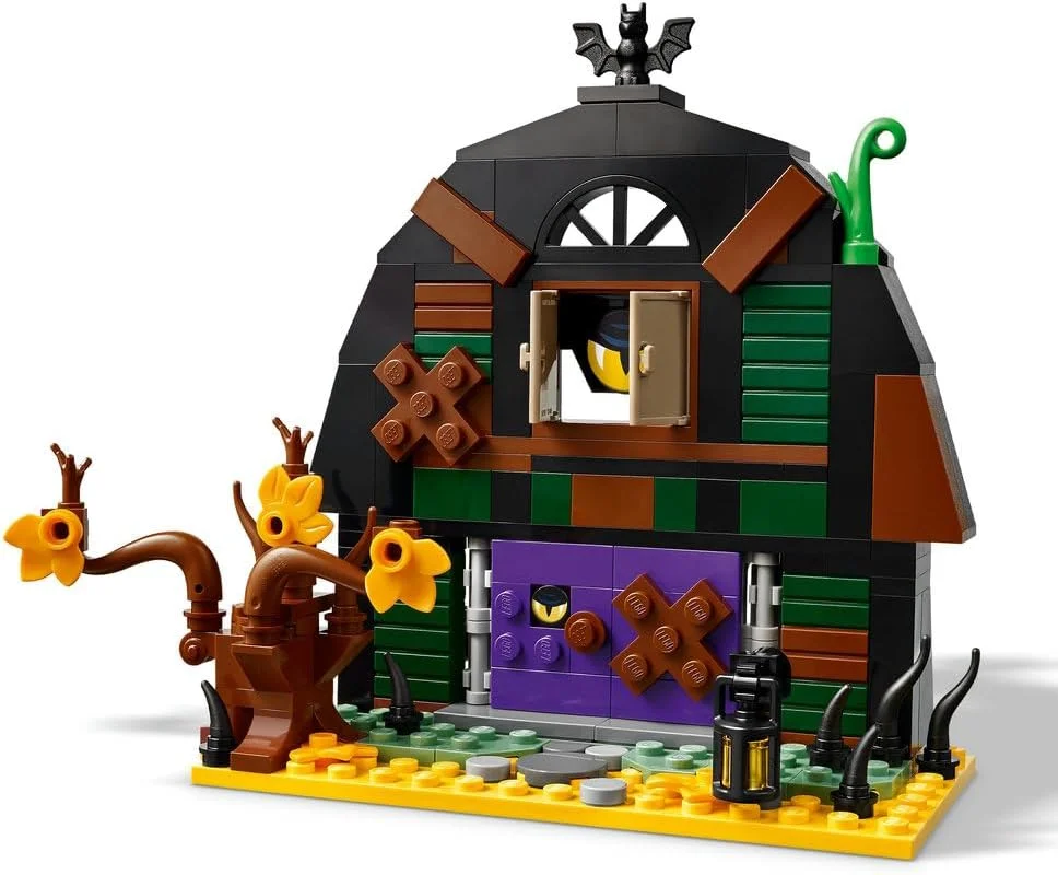 لگو انبار هالووین - اسباب بازی نمایشی و بازی با یک مینی فیگور اسکلت و لوازم جانبی شبح وار شامل خفاش و لامپ - هدیه خلاقانه برای پسران و دختران 8 سال به بالا - 40721 لگو انبار هالووین - اسباب بازی نمایشی و بازی با یک مینی فیگور اسکلت و لوازم جانبی شبح وار شامل خفاش و لامپ - هدیه خلاقانه برای پسران و دختران 8 سال به بالا - 40721