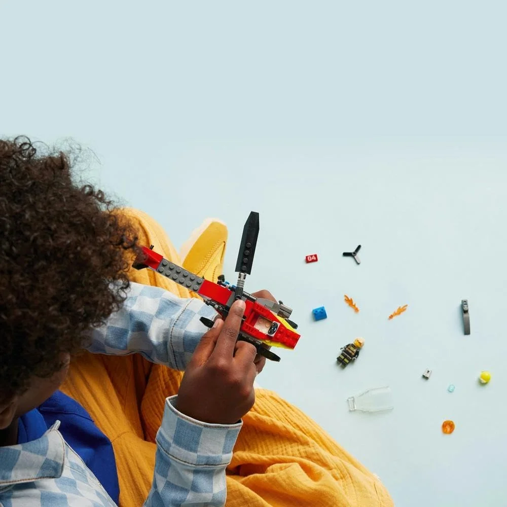 هلیکوپتر نجات آتش نشانی LEGO City، اسباب بازی برای پسران و دختران 5 سال به بالا، مجموعه ساخت وسایل نقلیه با مینی فیگور خلبان آتش نشان، هدیه بازی تخیلی برای کودکان 60411 هلیکوپتر نجات آتش نشانی LEGO City، اسباب بازی برای پسران و دختران 5 سال به بالا، مجموعه ساخت وسایل نقلیه با مینی فیگور خلبان آتش نشان، هدیه بازی تخیلی برای کودکان 60411