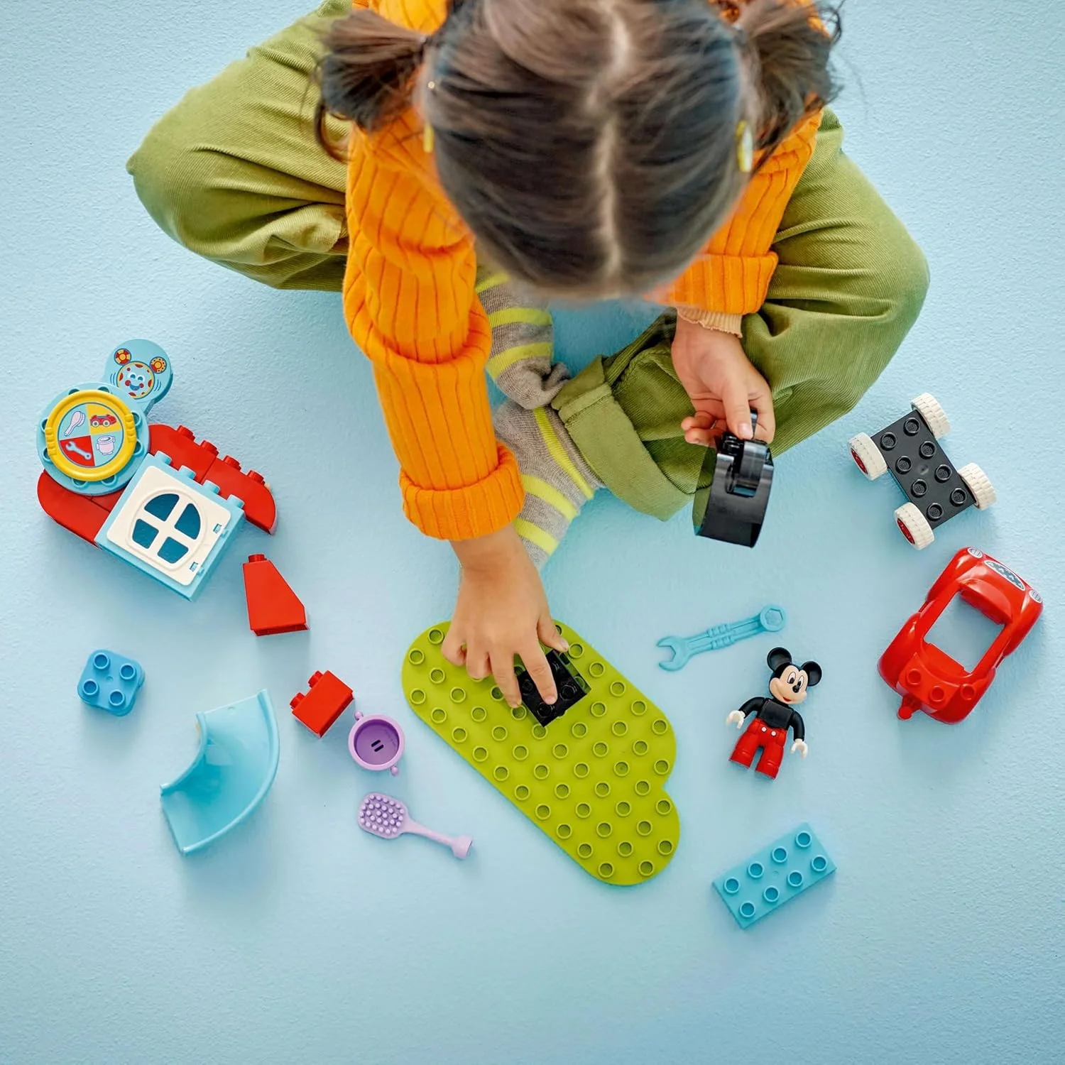 لگو دوپلو | دیزنی میکی موس کلاب هاوس و مجموعه ماشین - اسباب بازی مرتب سازی رنگ با یک فیگور شخصیتی - هدیه برای کودکان نوپا 2+ ساله، دختران و پسران - عالی برای مونته سوری 10454 لگو دوپلو | دیزنی میکی موس کلاب هاوس و مجموعه ماشین - اسباب بازی مرتب سازی رنگ با یک فیگور شخصیتی - هدیه برای کودکان نوپا 2+ ساله، دختران و پسران - عالی برای مونته سوری 10454