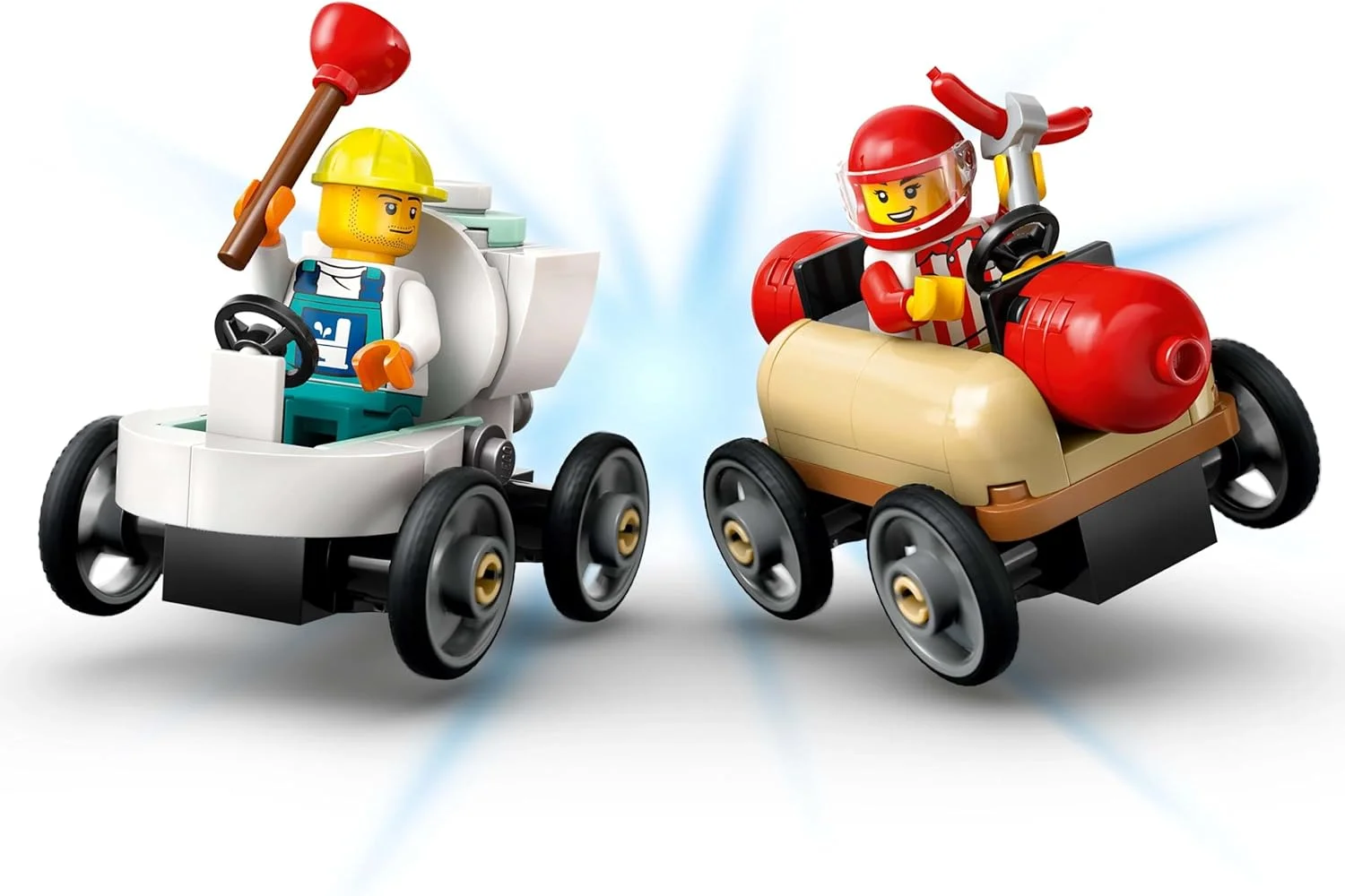 لگو سیتی بدون محدودیت: مجموعه پیست رمپ ماشین مسابقه - اسباب بازی های ساختنی برای پسران و دختران 6+ ساله - رمپ ساختنی برای مسابقه با 2 ماشین صابونی و 4 مینی فیگور - ایده هدیه تولد سرگرم کننده - 60460 لگو سیتی بدون محدودیت: مجموعه پیست رمپ ماشین مسابقه - اسباب بازی های ساختنی برای پسران و دختران 6+ ساله - رمپ ساختنی برای مسابقه با 2 ماشین صابونی و 4 مینی فیگور - ایده هدیه تولد سرگرم کننده - 60460