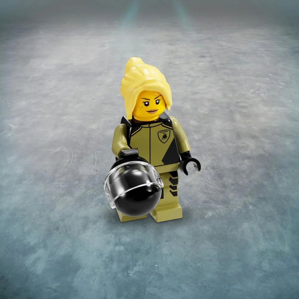 لگو قهرمانان سرعت، ماشین سوپر اسپرت لامبورگینی لامبو V12 ویژن GT، اسباب بازی برای پسران و دختران 10 سال به بالا، مجموعه مدل خودروی ساختنی، دکوراسیون اتاق خواب کودکان، ایده هدیه تولد 76923