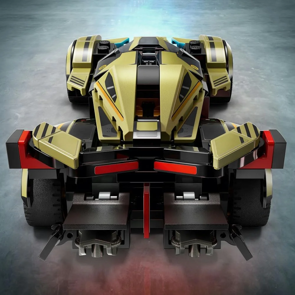 لگو قهرمانان سرعت، ماشین سوپر اسپرت لامبورگینی لامبو V12 ویژن GT، اسباب بازی برای پسران و دختران 10 سال به بالا، مجموعه مدل خودروی ساختنی، دکوراسیون اتاق خواب کودکان، ایده هدیه تولد 76923