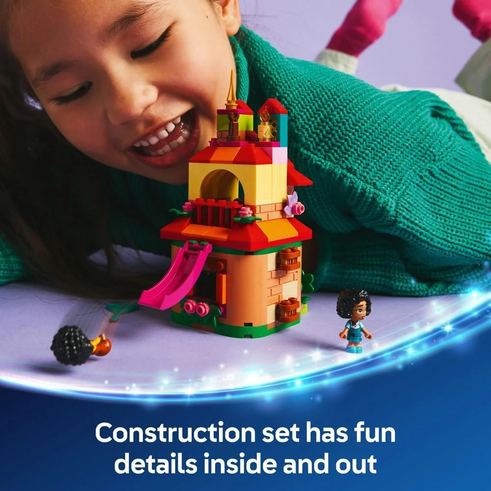 اسباب بازی ساختنی خانه کوچک لگو ǀ دیزنی انکانتو برای دختران 5 سال به بالا، شامل میکرو عروسک های میرابل و آنتونیو ماد্রিگال، یک فیگور کاپیبارا و یک کلید 43261 اسباب بازی ساختنی خانه کوچک لگو ǀ دیزنی انکانتو برای دختران 5 سال به بالا، شامل میکرو عروسک های میرابل و آنتونیو ماد্রিگال، یک فیگور کاپیبارا و یک کلید 43261