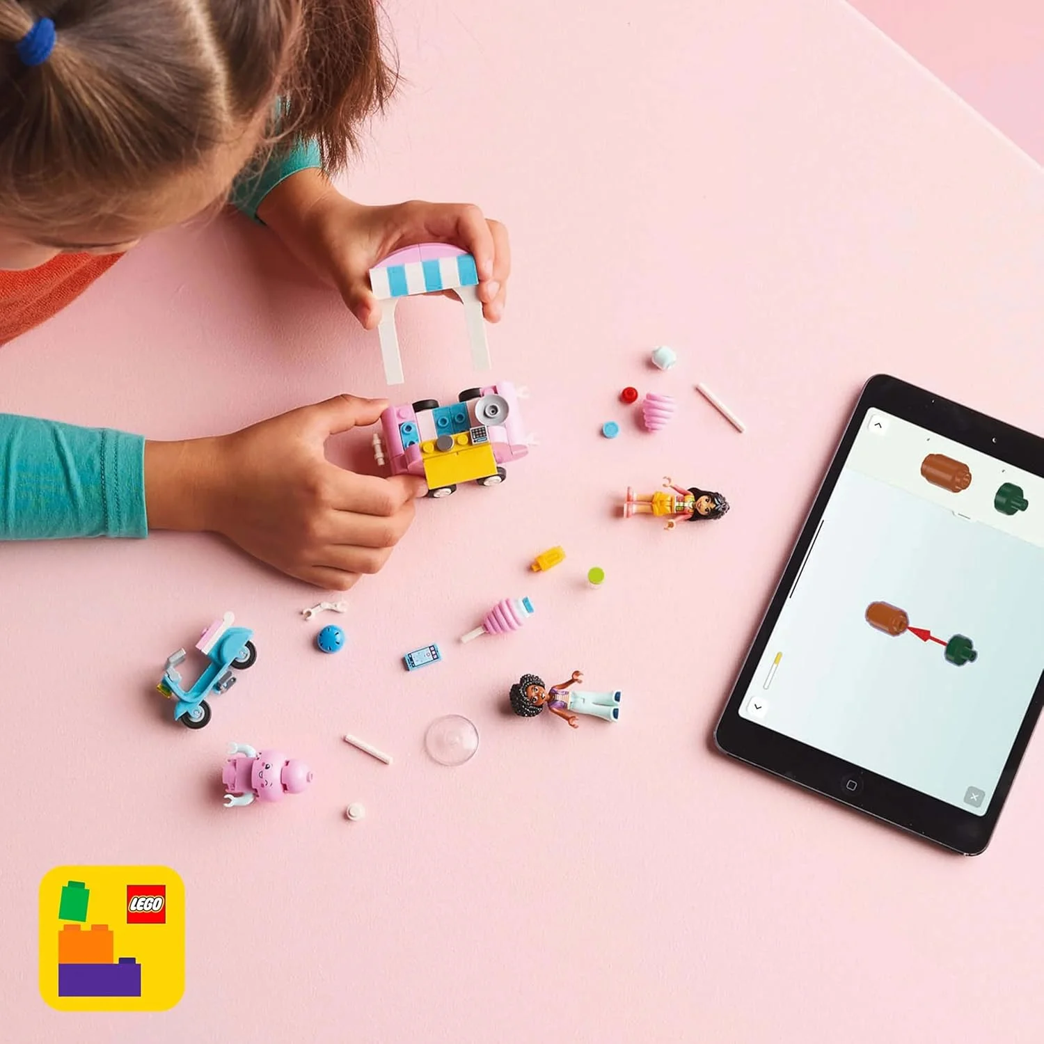 اسباب بازی لگو فرندز، غرفه پشمک و اسکوتر، مجموعه ساخت خلاقانه کودکان با 2 مینی عروسک شخصیتی، چرخ دستی غذا و لوازم جانبی، هدیه ای برای دختران 6 سال به بالا 42643 اسباب بازی لگو فرندز، غرفه پشمک و اسکوتر، مجموعه ساخت خلاقانه کودکان با 2 مینی عروسک شخصیتی، چرخ دستی غذا و لوازم جانبی، هدیه ای برای دختران 6 سال به بالا 42643