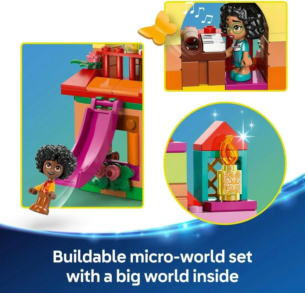 اسباب بازی ساختنی خانه کوچک لگو ǀ دیزنی انکانتو برای دختران 5 سال به بالا، شامل میکرو عروسک های میرابل و آنتونیو ماد্রিگال، یک فیگور کاپیبارا و یک کلید 43261 اسباب بازی ساختنی خانه کوچک لگو ǀ دیزنی انکانتو برای دختران 5 سال به بالا، شامل میکرو عروسک های میرابل و آنتونیو ماد্রিگال، یک فیگور کاپیبارا و یک کلید 43261