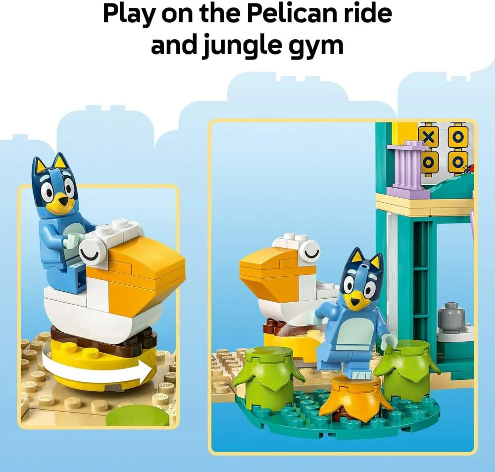 لگو سرگرمی در زمین بازی بلوئی با بلوئی و کلویی - اسباب بازی برای دختران و پسران 4 سال به بالا - شامل 2 مینی فیگور، الاکلنگ صورتی کاربردی، سرسره، قاب کوهنوردی و 3 گیاه - هدیه ای برای طرفداران برنامه تلویزیونی - 11201 لگو سرگرمی در زمین بازی بلوئی با بلوئی و کلویی - اسباب بازی برای دختران و پسران 4 سال به بالا - شامل 2 مینی فیگور، الاکلنگ صورتی کاربردی، سرسره، قاب کوهنوردی و 3 گیاه - هدیه ای برای طرفداران برنامه تلویزیونی - 11201