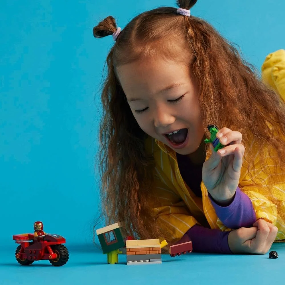 لگو مارول مرد آهنی با موتور و هالک، اسباب بازی ساختنی ابرقهرمانی برای کودکان، مجموعه بازی کلکسیونی با وسیله نقلیه و مینی فیگورها، هدیه برای پسران و دختران 4 سال به بالا 76287 لگو مارول مرد آهنی با موتور و هالک، اسباب بازی ساختنی ابرقهرمانی برای کودکان، مجموعه بازی کلکسیونی با وسیله نقلیه و مینی فیگورها، هدیه برای پسران و دختران 4 سال به بالا 76287