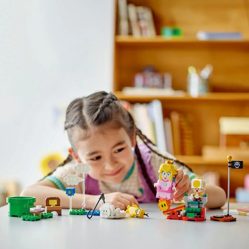 لگو سوپر ماریو ماجراجویی با لگو تعاملی پرنسس پیچ، مجموعه اسباب بازی پرنسس برای کودکان، فیگور وزغ زرد، هدیه نینتندو برای دختران، پسران و گیمرها 6 سال به بالا، 71441 لگو سوپر ماریو ماجراجویی با لگو تعاملی پرنسس پیچ، مجموعه اسباب بازی پرنسس برای کودکان، فیگور وزغ زرد، هدیه نینتندو برای دختران، پسران و گیمرها 6 سال به بالا، 71441