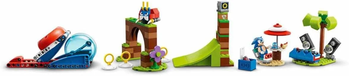 لگو 76990 سونیک خارپشت، مجموعه چالش کره سرعت سونیک، اسباب بازی ساختنی به همراه 3 شخصیت شامل یک فیگور موتوباگ بد نیک، اسباب بازی برای کودکان، پسران و دختران 6 سال به بالا لگو 76990 سونیک خارپشت، مجموعه چالش کره سرعت سونیک، اسباب بازی ساختنی به همراه 3 شخصیت شامل یک فیگور موتوباگ بد نیک، اسباب بازی برای کودکان، پسران و دختران 6 سال به بالا