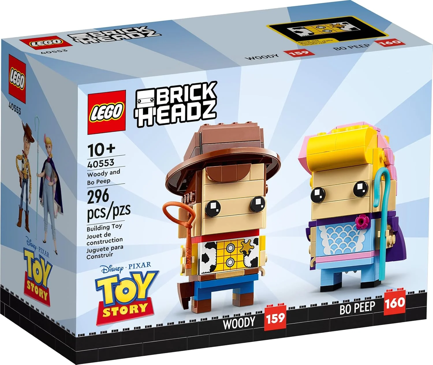 لگو 40553 BrickHeadz وودی و بو پیپ لگو 40553 BrickHeadz وودی و بو پیپ