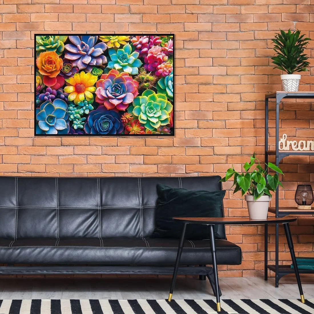 پازل 1000 تکه گیاهان گوشتی، پازل های رنگارنگ گل های گیاهان گوشتی آپارتمانی برای بزرگسالان، کودکان و سالمندان، بازی پازل چالش برانگیز و هنر دیواری عالی پازل 1000 تکه گیاهان گوشتی، پازل های رنگارنگ گل های گیاهان گوشتی آپارتمانی برای بزرگسالان، کودکان و سالمندان، بازی پازل چالش برانگیز و هنر دیواری عالی