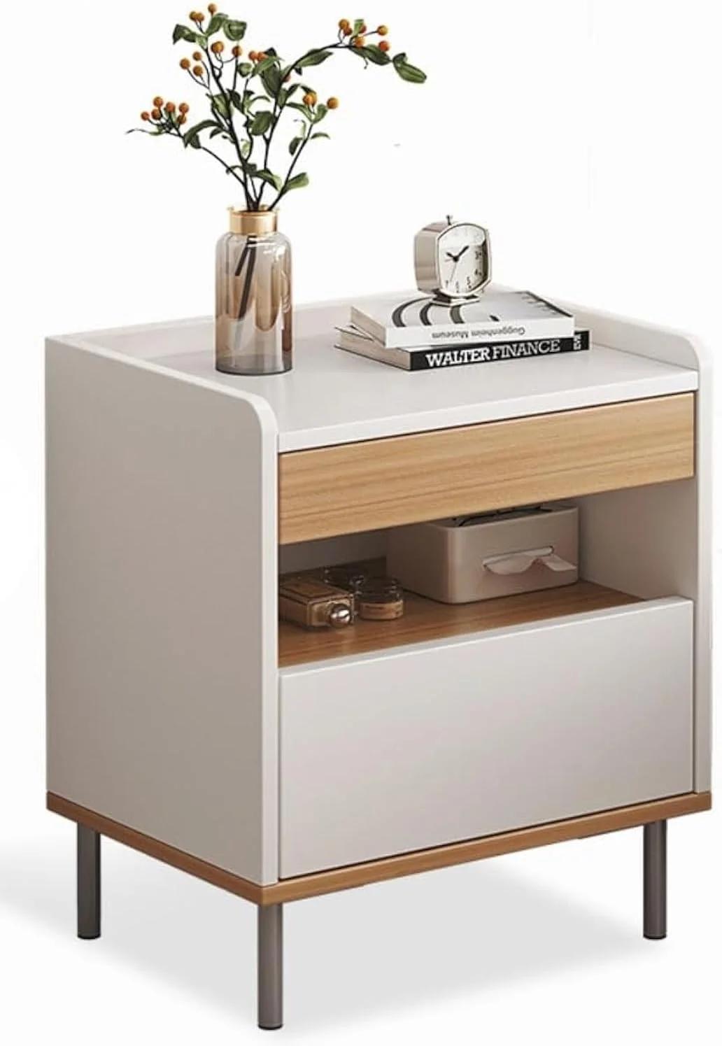 میز کنار تختی مدرن NKX، میزهای شب لوکس چند منظوره برای اتاق خواب میز کنار تختی مدرن NKX، میزهای شب لوکس چند منظوره برای اتاق خواب