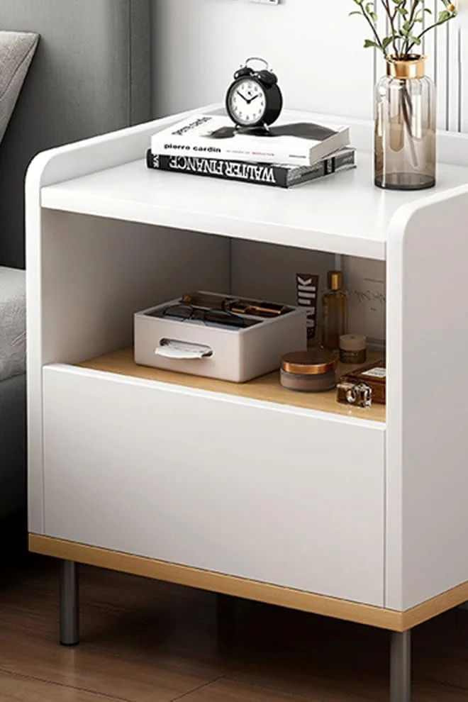 میز پاتختی مدرن NKX به همراه فضای ذخیره سازی میز پاتختی مدرن NKX به همراه فضای ذخیره سازی