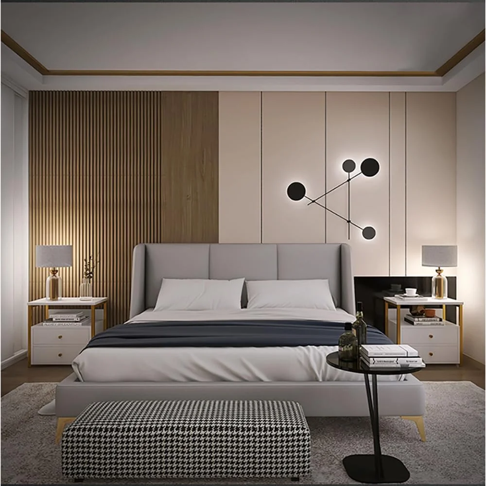 میز کنار تختی مدرن مامو بیر، میز کنار تختی چوبی با 2 کشو و قفسه باز، میز کنار تختی ساده برای اتاق خواب و اتاق نشیمن، CTG2 (سفید) میز کنار تختی مدرن مامو بیر، میز کنار تختی چوبی با 2 کشو و قفسه باز، میز کنار تختی ساده برای اتاق خواب و اتاق نشیمن، CTG2 (سفید)