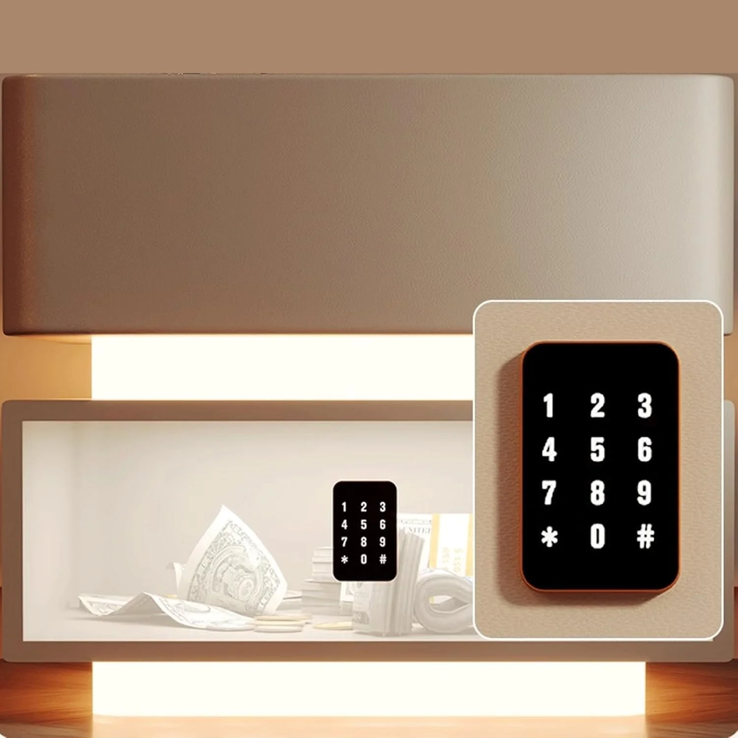 میز پاتختی کوچک SUPAAR برای فضاهای کوچک با چهار رنگ، میز کنار تختی هوشمند با قفل، میز کنار تختی شارژینگ برای اتاق خواب، میز کنار تختی مدرن بدون نیاز به نصب .nightstand (سفید) میز پاتختی کوچک SUPAAR برای فضاهای کوچک با چهار رنگ، میز کنار تختی هوشمند با قفل، میز کنار تختی شارژینگ برای اتاق خواب، میز کنار تختی مدرن بدون نیاز به نصب .nightstand (سفید)