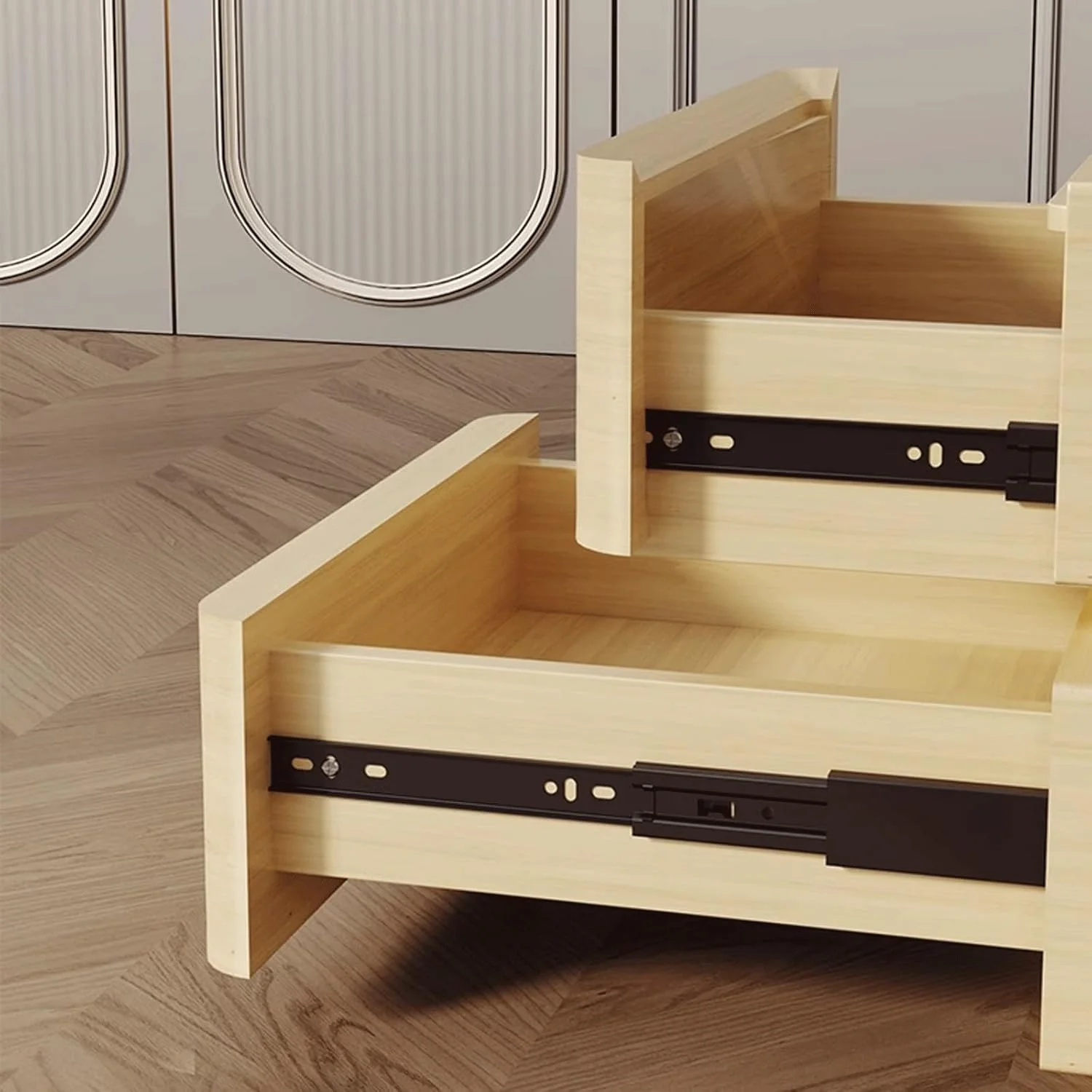 میز پاتختی کوچک SUPAAR برای فضاهای کوچک با چهار رنگ، میز کنار تختی هوشمند با قفل، میز کنار تختی شارژینگ برای اتاق خواب، میز کنار تختی مدرن بدون نیاز به نصب .nightstand (سفید) میز پاتختی کوچک SUPAAR برای فضاهای کوچک با چهار رنگ، میز کنار تختی هوشمند با قفل، میز کنار تختی شارژینگ برای اتاق خواب، میز کنار تختی مدرن بدون نیاز به نصب .nightstand (سفید)