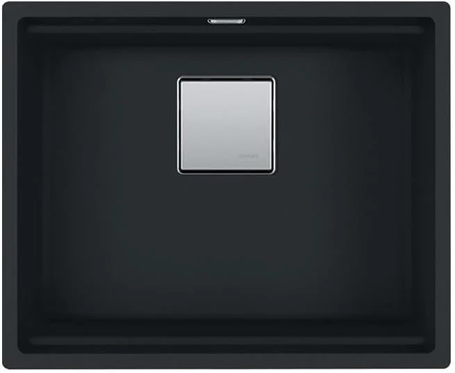 سینک ظرفشویی تک لگن زیرکار فرانکه - مشکی