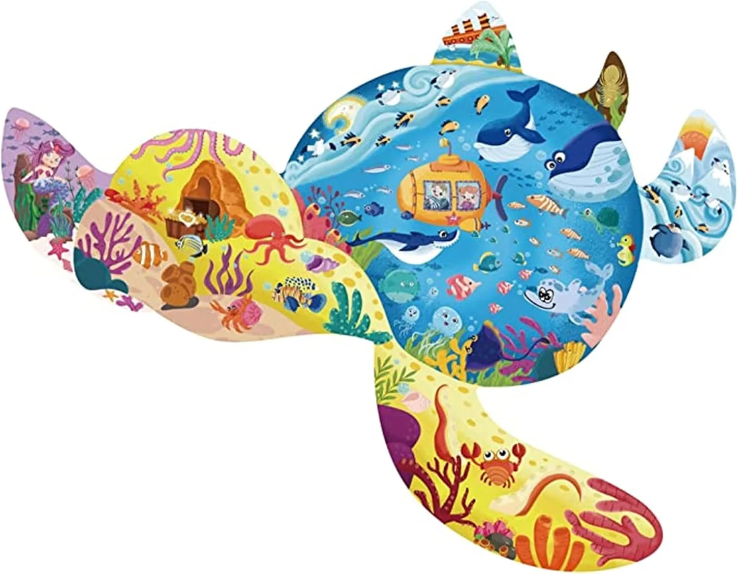 پازل های اره منبت کاری اَم آنا برای کودکان 4-8 سال، 8-10 سال، پازل های جالب لاک پشت های دریایی به شکل اسباب بازی های آموزشی و سرگرم کننده برای پسران و دختران (لاک پشت های دریایی 136 قطعه) پازل های اره منبت کاری اَم آنا برای کودکان 4-8 سال، 8-10 سال، پازل های جالب لاک پشت های دریایی به شکل اسباب بازی های آموزشی و سرگرم کننده برای پسران و دختران (لاک پشت های دریایی 136 قطعه)