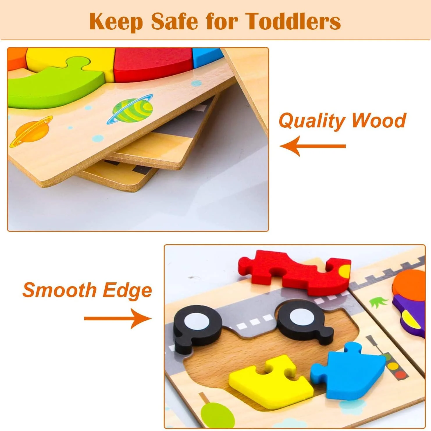 پازل های چوبی سه بعدی AM ANNA، 4 تکه، اسباب بازی های آموزشی و یادگیری برای کودکان نوپا، پازل های چوبی کودکانه برای کودکان 1، 2، 3 و 4 ساله، اسباب بازی های مونته سوری، هدیه برای پسران و دختران نوپا پازل های چوبی سه بعدی AM ANNA، 4 تکه، اسباب بازی های آموزشی و یادگیری برای کودکان نوپا، پازل های چوبی کودکانه برای کودکان 1، 2، 3 و 4 ساله، اسباب بازی های مونته سوری، هدیه برای پسران و دختران نوپا