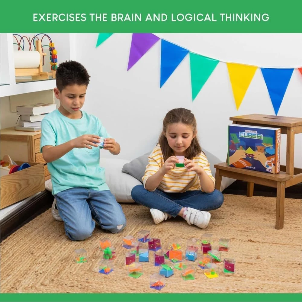 مجموعه مینی پازل های مهمانی AMERTEER - جعبه پازل مکعبی 24 عددی، جعبه پازل مارپیچ بازی فکری سه بعدی، بازی های فکری خنده دار و جذاب برای کودکان - ایمن برای پسران، دختران و نوجوانان مجموعه مینی پازل های مهمانی AMERTEER - جعبه پازل مکعبی 24 عددی، جعبه پازل مارپیچ بازی فکری سه بعدی، بازی های فکری خنده دار و جذاب برای کودکان - ایمن برای پسران، دختران و نوجوانان