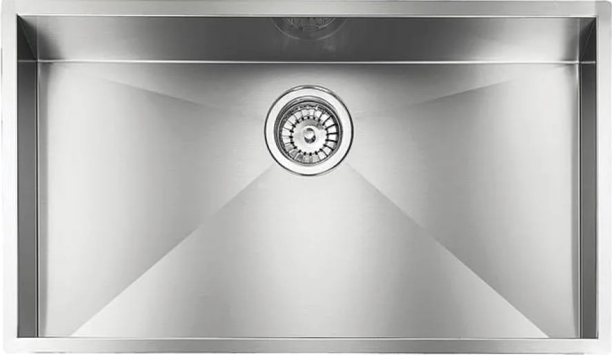 سینک ظرفشویی تک لگن استیل ELITE LH7744R – ابعاد 770x440x220 میلی‌متر، استیل 1 میلی‌متری، گوشه‌های با شعاع R10، ابعاد برش 720x390 میلی‌متر – سینک کاربردی مدرن و بادوام