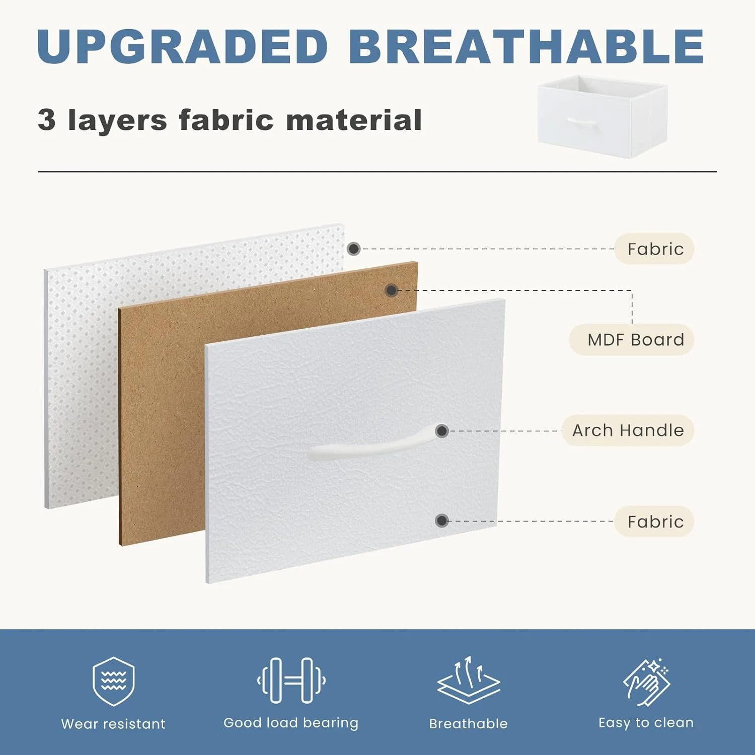 ست 2 عددی میز پاتختی DUMOS، کمد کوچک با 2 کشو پارچه ای، میزهای کنار تختی، میز عسلی اتاق خواب، مبلمان ذخیره سازی کنار تخت کودک، مناسب برای میز کنار تختی 25 اینچی، کمد، ورودی، خوابگاه دانشجویی، سفید ست 2 عددی میز پاتختی DUMOS، کمد کوچک با 2 کشو پارچه ای، میزهای کنار تختی، میز عسلی اتاق خواب، مبلمان ذخیره سازی کنار تخت کودک، مناسب برای میز کنار تختی 25 اینچی، کمد، ورودی، خوابگاه دانشجویی، سفید