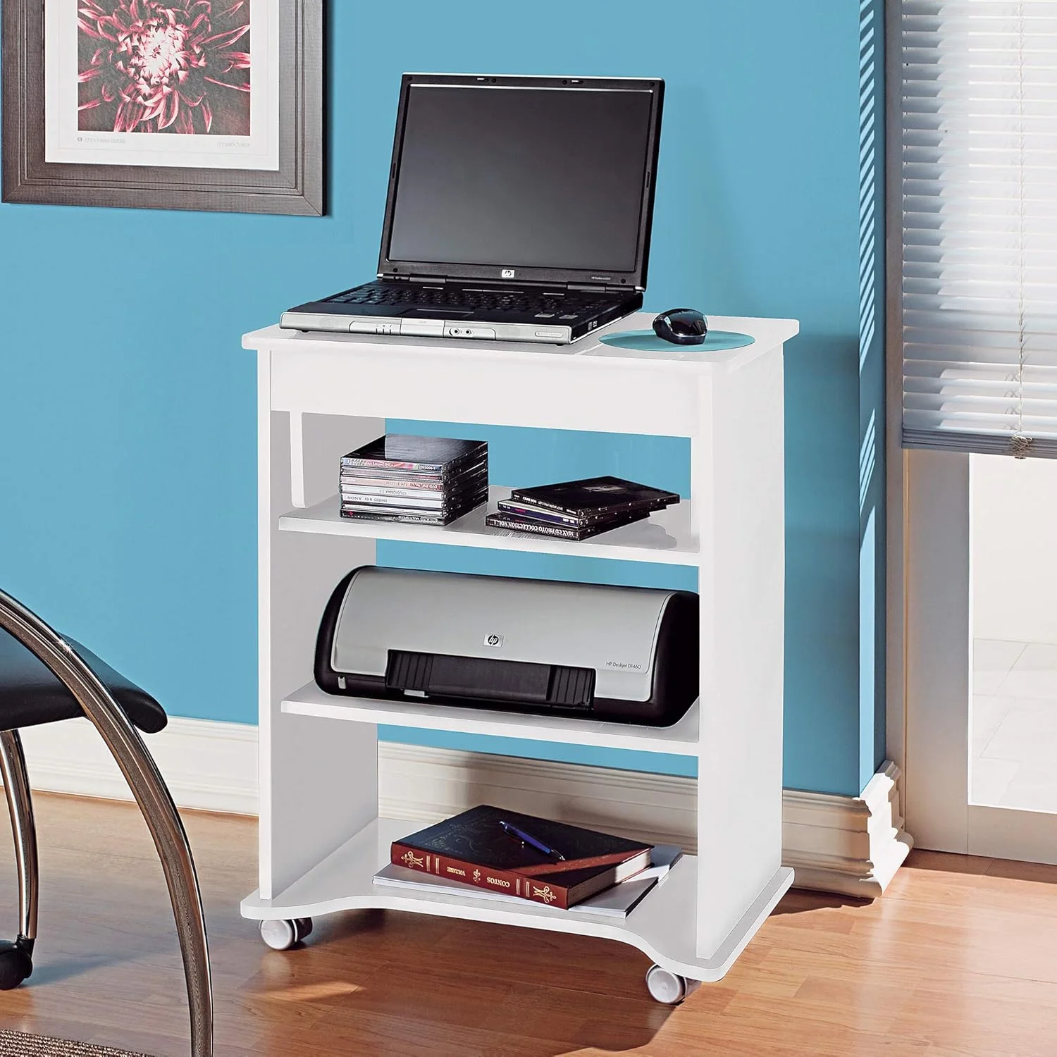 میز کامپیوتر رومیزی آرتلی سفید (7899307505966) میز کامپیوتر رومیزی آرتلی سفید (7899307505966)