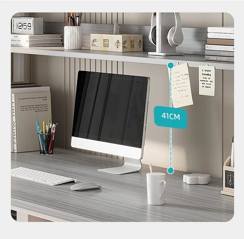 میز کامپیوتر بزرگ وای شکل Aiwanto با 4 طبقه قفسه برای میزهای اداری خانگی و ایستگاه های کاری گیمینگ مسابقه ای، میز مطالعه دانش آموزی (خاکستری - 140 سانتی متر) میز کامپیوتر بزرگ وای شکل Aiwanto با 4 طبقه قفسه برای میزهای اداری خانگی و ایستگاه های کاری گیمینگ مسابقه ای، میز مطالعه دانش آموزی (خاکستری - 140 سانتی متر)