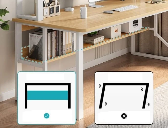 میز کامپیوتر بزرگ وای شکل Aiwanto با 4 طبقه قفسه برای میزهای اداری خانگی و ایستگاه های کاری گیمینگ مسابقه ای، میز مطالعه دانش آموزی (خاکستری - 140 سانتی متر) میز کامپیوتر بزرگ وای شکل Aiwanto با 4 طبقه قفسه برای میزهای اداری خانگی و ایستگاه های کاری گیمینگ مسابقه ای، میز مطالعه دانش آموزی (خاکستری - 140 سانتی متر)