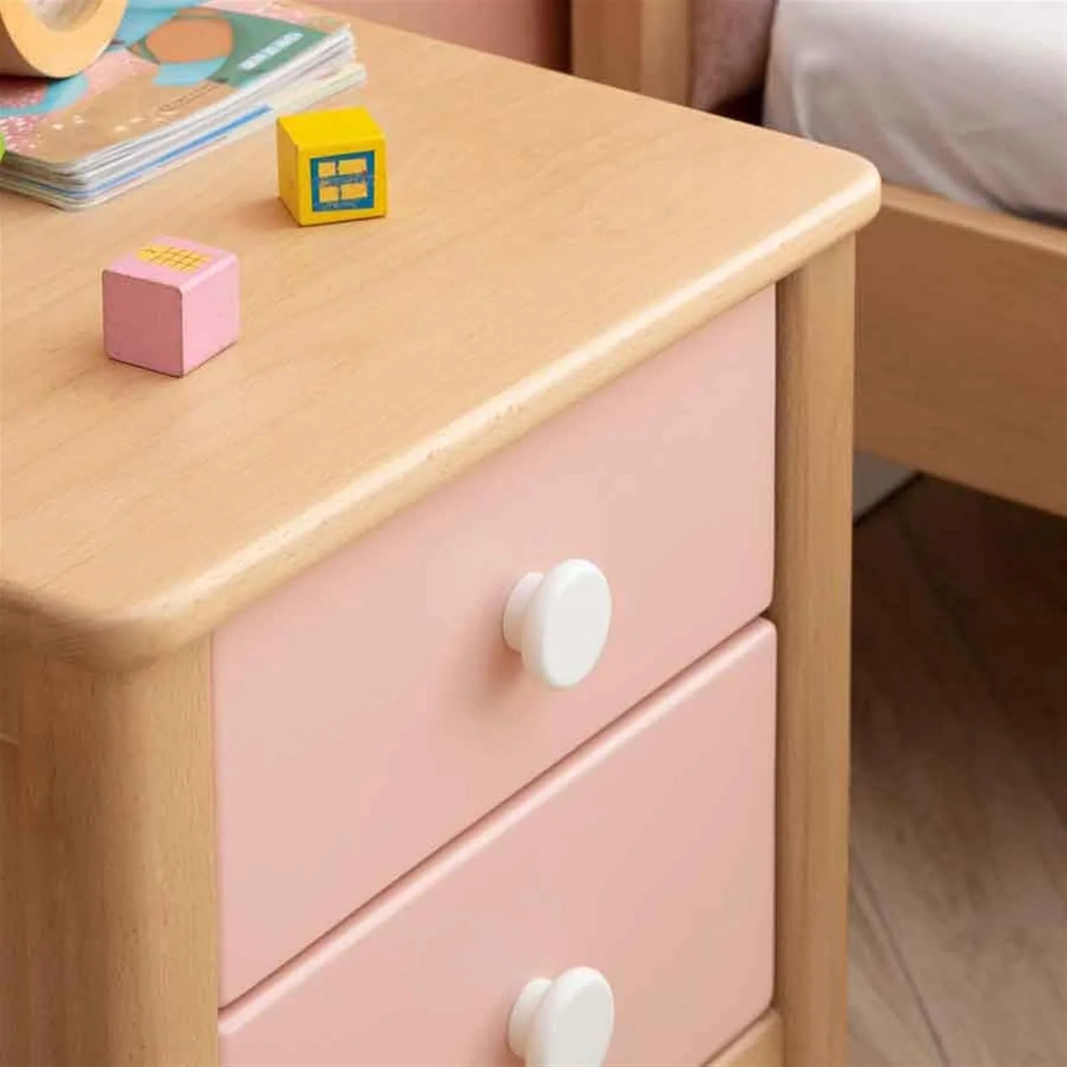 میز کنار تختی چوبی، کابینت ذخیره سازی اتاق خواب، قفسه های کوچک خانگی میز کنار تختی چوبی، کابینت ذخیره سازی اتاق خواب، قفسه های کوچک خانگی