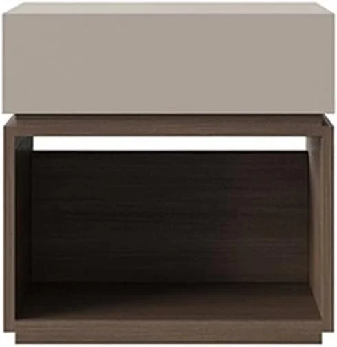 میز کنار تختی منظم با میز بوفه توخالی و یک کشو، کابینت نگهداری وسایل چوبی میز کنار تختی منظم با میز بوفه توخالی و یک کشو، کابینت نگهداری وسایل چوبی