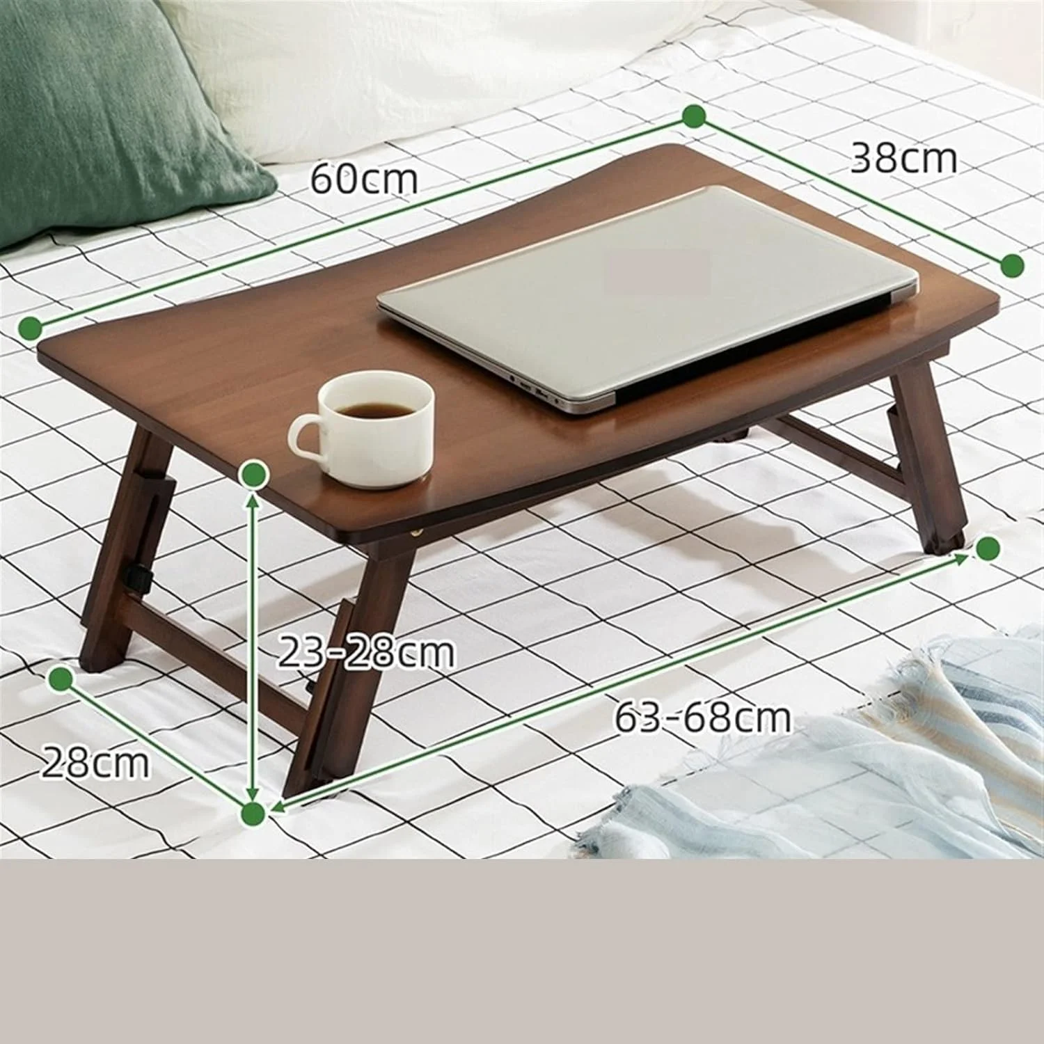 میز کار تاشو ZKSKOX، میز مطالعه روی تخت، مناسب لپ تاپ، میز تنبل، میز تحریر ساده، مناسب اتاق خواب و خوابگاه میز کار تاشو ZKSKOX، میز مطالعه روی تخت، مناسب لپ تاپ، میز تنبل، میز تحریر ساده، مناسب اتاق خواب و خوابگاه