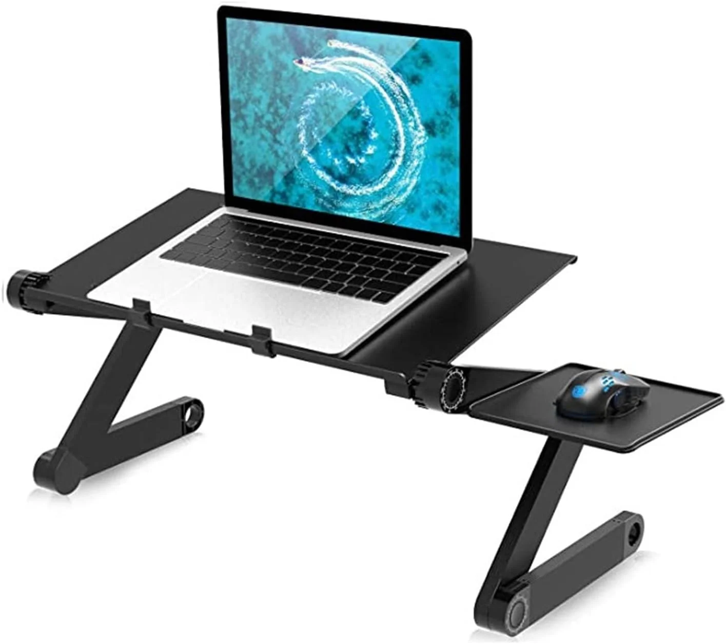 میز کار ZKSKOX میز لپ تاپ پایه کامپیوتر تاشو آویز