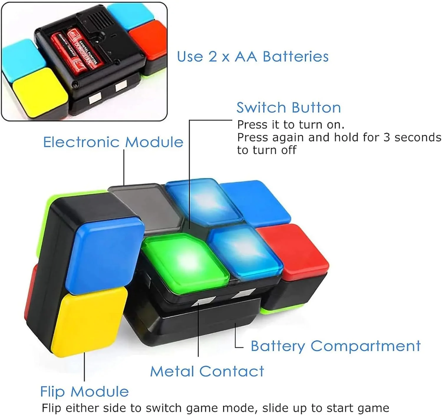 بازی پازل مکعب موسیقی جادویی AYEBIA – اسباب بازی الکترونیکی کشویی برای کودکان 6-12 سال، هدیه برای پسران و دختران، چالش حافظه و مغز، بازی آموزشی مسافرتی، اسباب بازی سرگرم کننده تولد کریسمس برای سنین 7 8 9 10 11 12 بازی پازل مکعب موسیقی جادویی AYEBIA – اسباب بازی الکترونیکی کشویی برای کودکان 6-12 سال، هدیه برای پسران و دختران، چالش حافظه و مغز، بازی آموزشی مسافرتی، اسباب بازی سرگرم کننده تولد کریسمس برای سنین 7 8 9 10 11 12