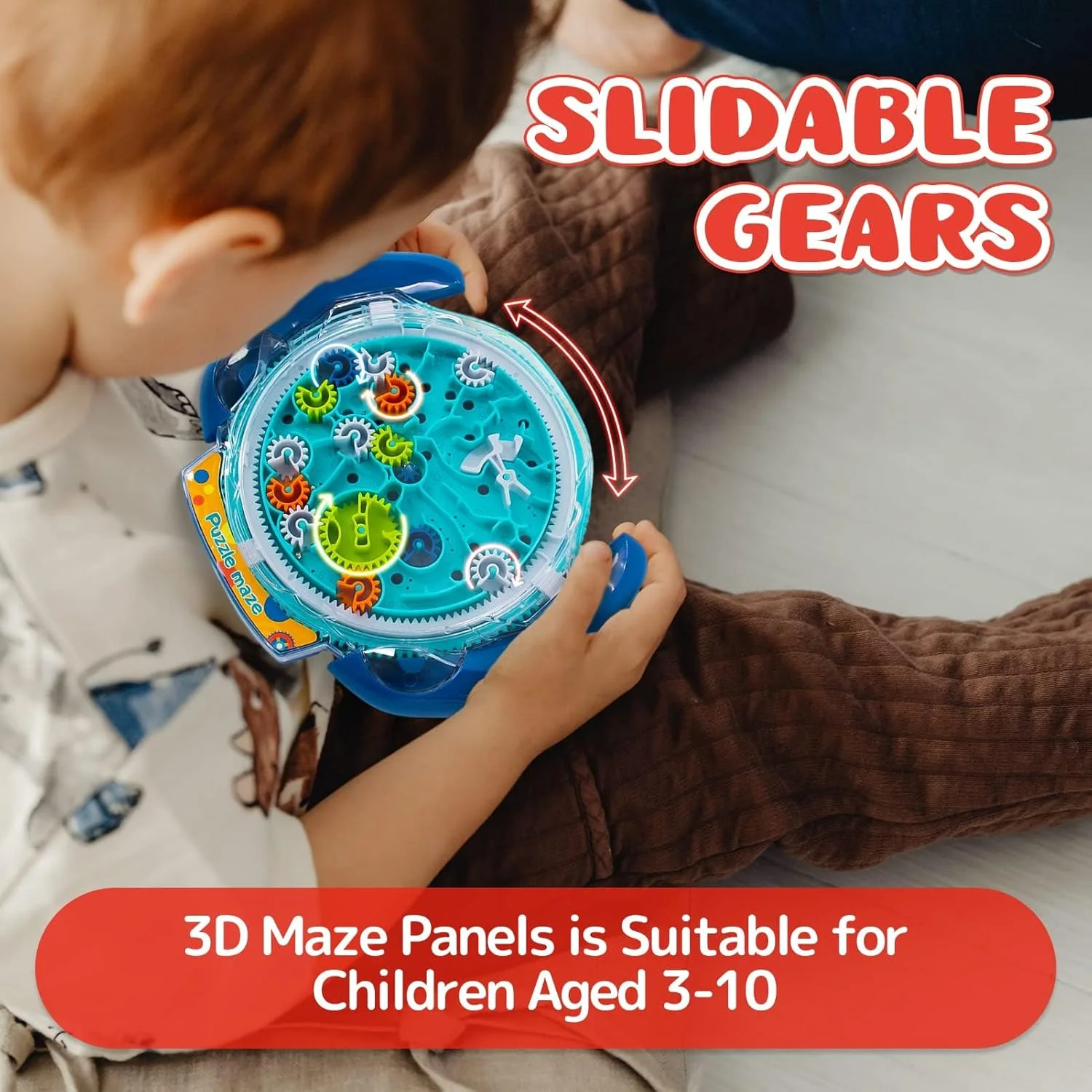 آزون بازی فکری توپ مارپیچ جاذبه، اسباب بازی پازل توپ مارپیچ هدیه برای نوجوانان و بزرگسالان، پازل های فکری برای کودکان 2-8 ساله، پازل سه بعدی مارپیچ، بازی لابیرنت سنگ مرمر با دو توپ فولادی آزون بازی فکری توپ مارپیچ جاذبه، اسباب بازی پازل توپ مارپیچ هدیه برای نوجوانان و بزرگسالان، پازل های فکری برای کودکان 2-8 ساله، پازل سه بعدی مارپیچ، بازی لابیرنت سنگ مرمر با دو توپ فولادی