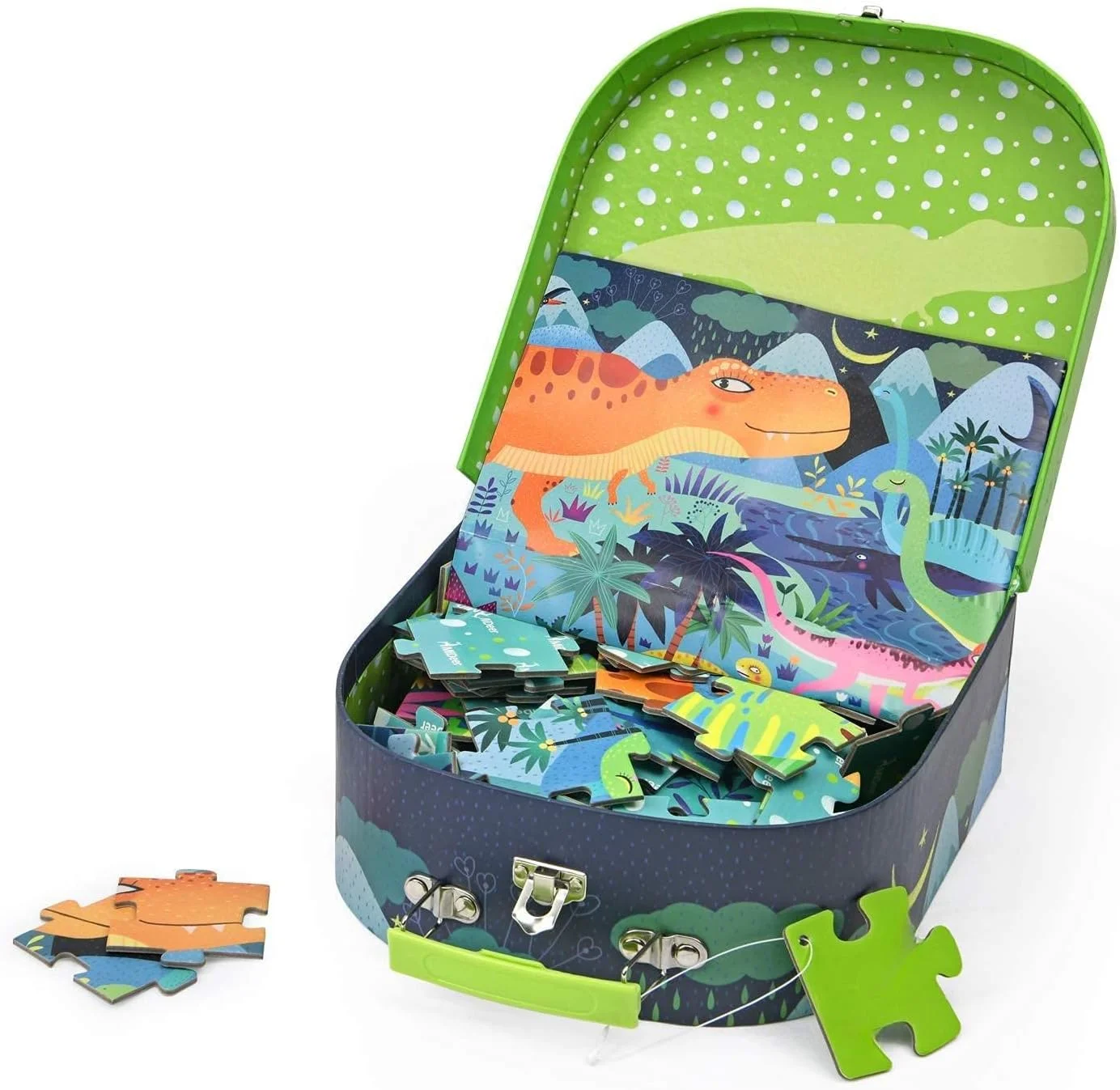 پازل های آزون با ابعاد 27.5 در 15.7 اینچ برای کودکان 4 تا 8 سال، اسباب بازی های آموزشی و یادگیری پیش دبستانی، پازل های اره منبت کاری برای کودکان 6 تا 10 سال، پازل های کف بازی کودکان نوپا با جعبه نگهداری (پازل عصر دایناسور) پازل های آزون با ابعاد 27.5 در 15.7 اینچ برای کودکان 4 تا 8 سال، اسباب بازی های آموزشی و یادگیری پیش دبستانی، پازل های اره منبت کاری برای کودکان 6 تا 10 سال، پازل های کف بازی کودکان نوپا با جعبه نگهداری (پازل عصر دایناسور)