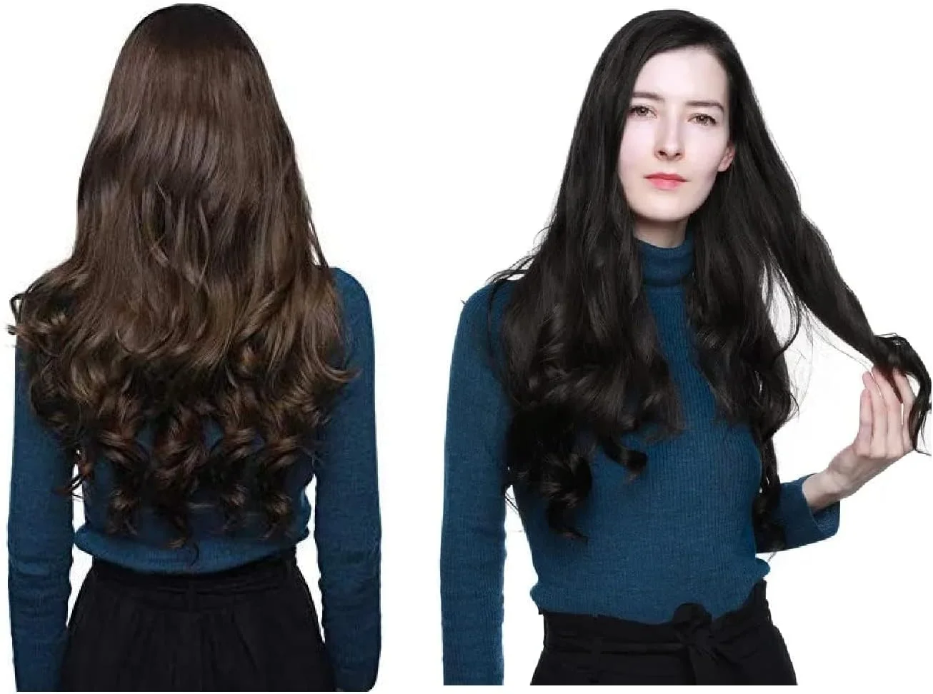 اکستنشن مو مصنوعی زنانه Verbier مدل Curly رنگ قهوهای تیره اکستنشن مو مصنوعی زنانه Verbier مدل Curly رنگ قهوهای تیره