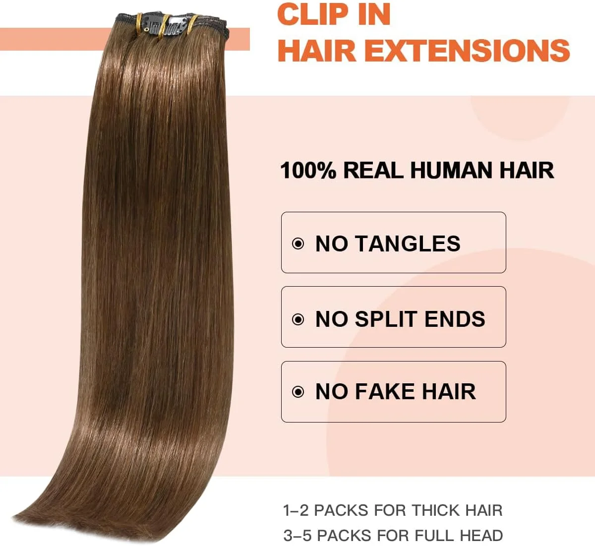 اکستنشن مو گیره ای قهوه ای روشن یوگوتریز، موی طبیعی انسان، 18 اینچ، 70 گرم، 7 تکه، موی رِمی ابریشمی صاف، 16 گیره، یک بسته برای زنان، شماره 6، اکستنشن مویی شاه بلوطی اکستنشن مو گیره ای قهوه ای روشن یوگوتریز، موی طبیعی انسان، 18 اینچ، 70 گرم، 7 تکه، موی رِمی ابریشمی صاف، 16 گیره، یک بسته برای زنان، شماره 6، اکستنشن مویی شاه بلوطی