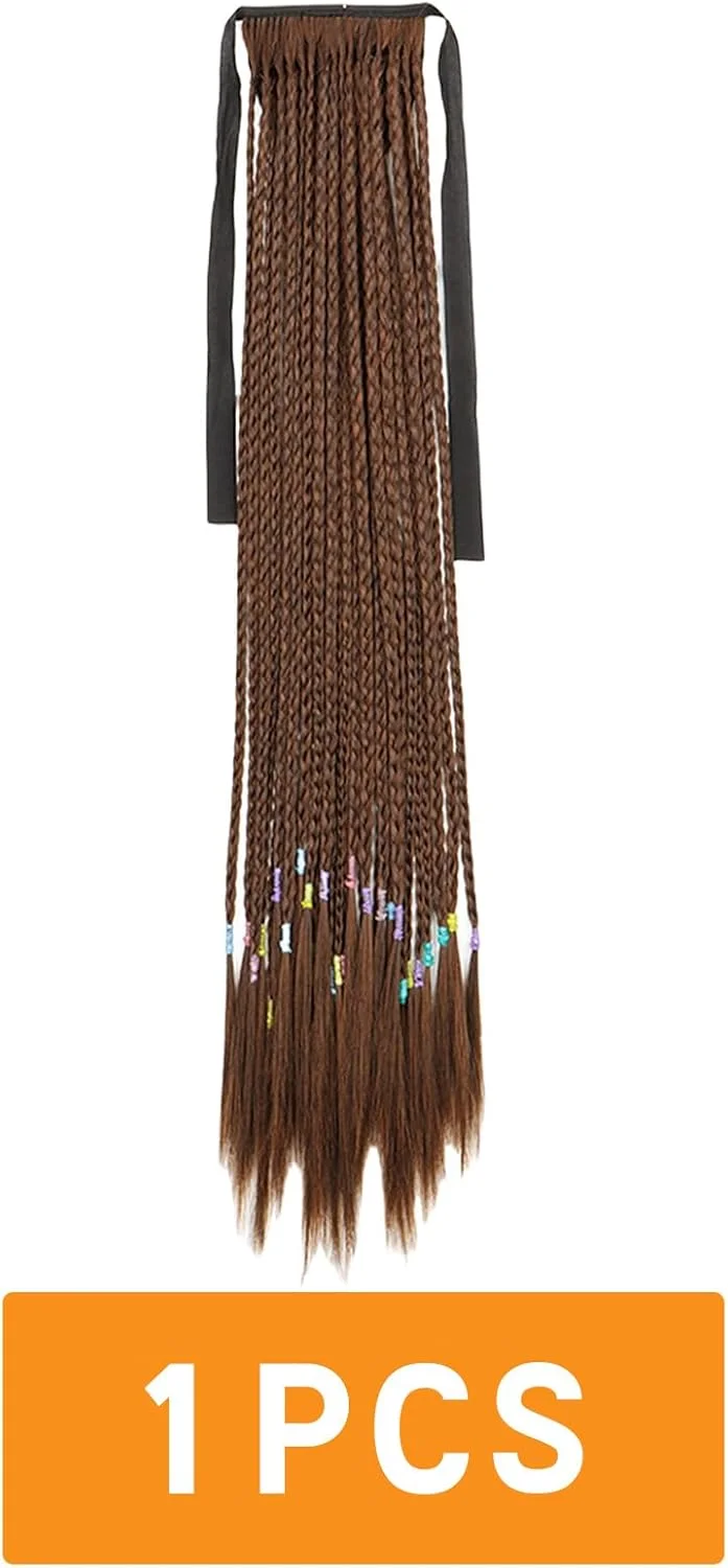 اکستنشن موی دم اسبی Traziewell برای موهای نازک، اکستنشن موی بافت قهوه ای، تکه موی دم اسبی، بافت مو برای بافتن، لوازم جانبی موی عروس برای زنان 2412 اکستنشن موی دم اسبی Traziewell برای موهای نازک، اکستنشن موی بافت قهوه ای، تکه موی دم اسبی، بافت مو برای بافتن، لوازم جانبی موی عروس برای زنان 2412