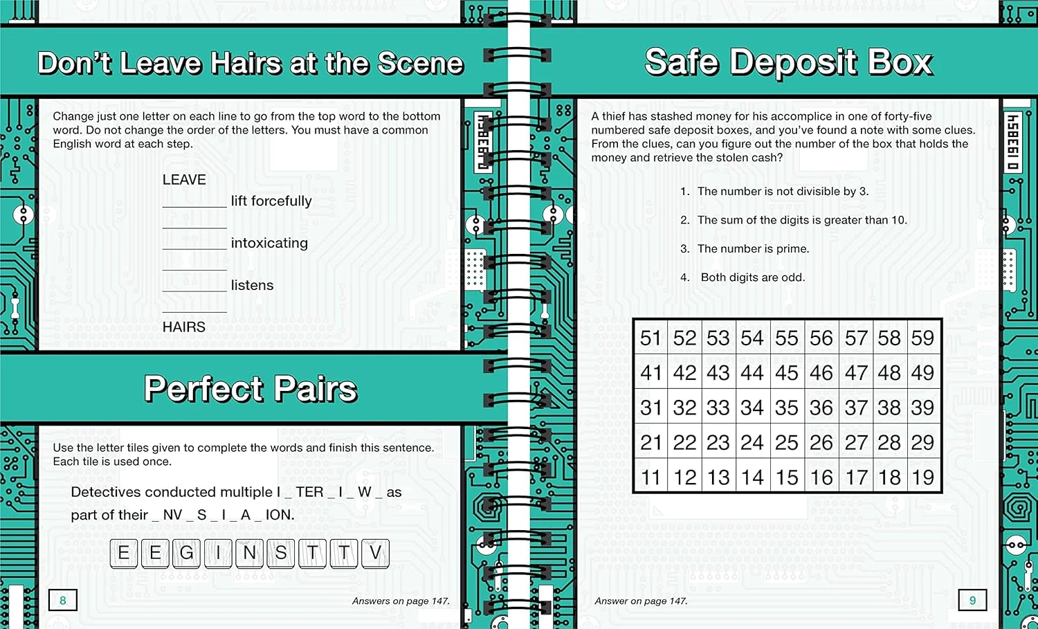 بازی های فکری - پازل های پزشکی قانونی: پول را دنبال کنید تا جرم را حل کنید بازی های فکری - پازل های پزشکی قانونی: پول را دنبال کنید تا جرم را حل کنید