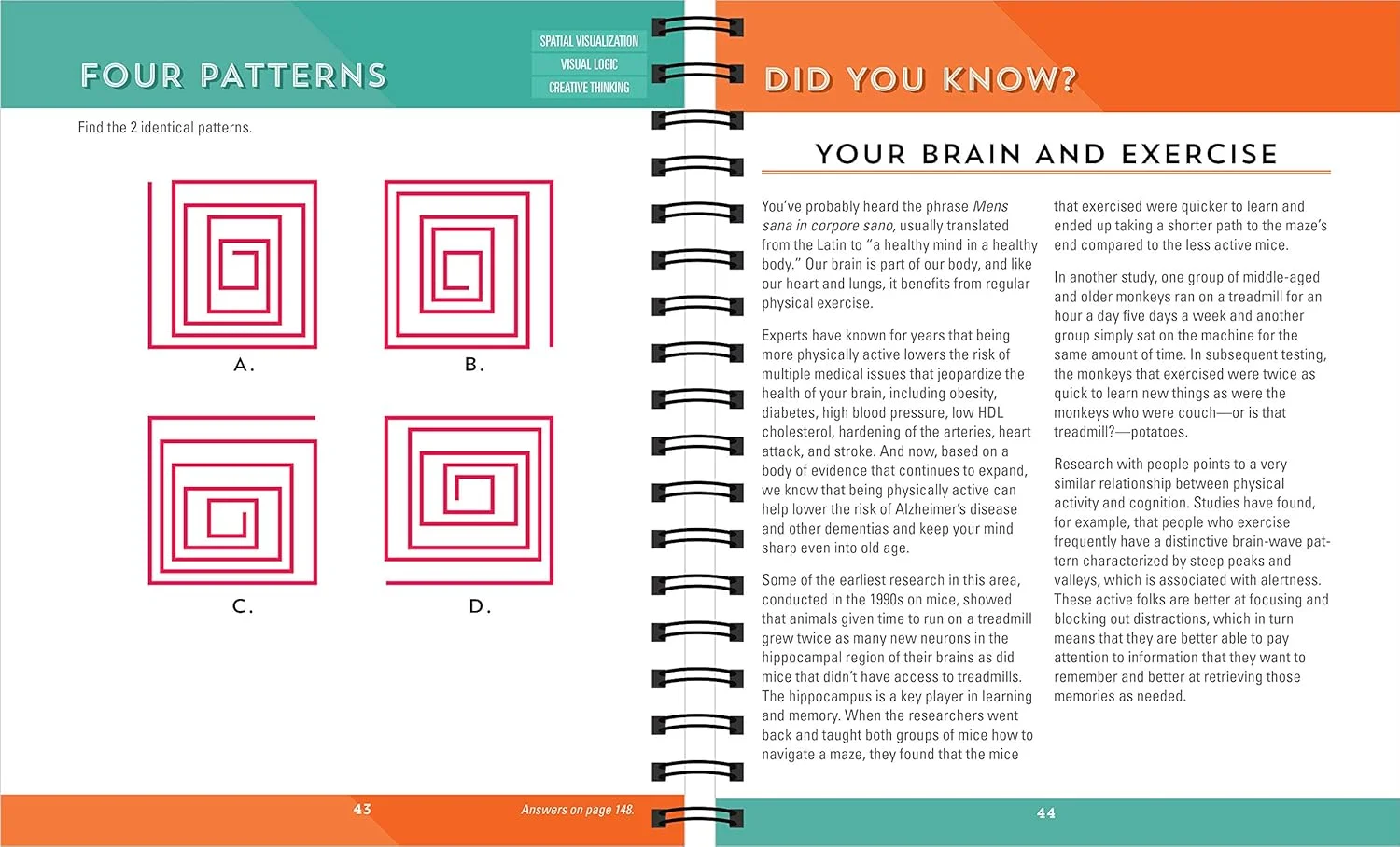 بازی های فکری - معماها: مغز چپ مغز راست